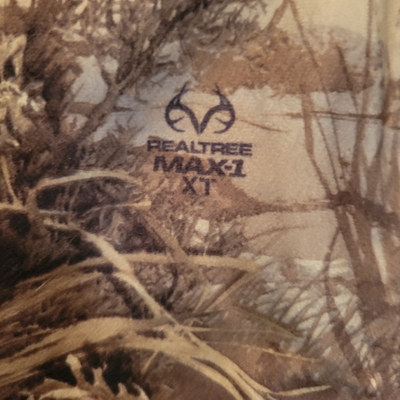 Mens Realtree Max-1 XT Hunting Camo Camoflauge Coat S Small - Picture 5 of 5